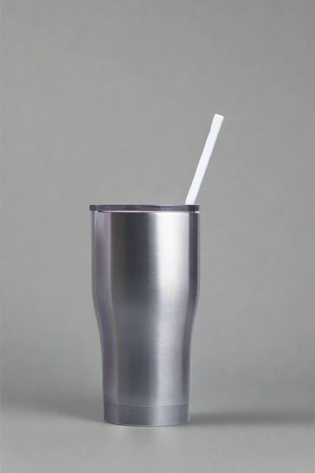 THE SIPPÉR STEEL STRAW TUMBLER - 20 OZ | CLASSIC STEEL