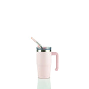 THE SIPPÉR STEEL STRAW TUMBLER - 12 OZ | BLACK+CHEETAH BOTTOM