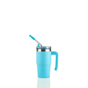 THE SIPPÉR STEEL STRAW TUMBLER - 12 OZ | BLACK+CHEETAH BOTTOM