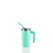 THE SIPPÉR STEEL STRAW TUMBLER - 12 OZ | BLACK+CHEETAH BOTTOM